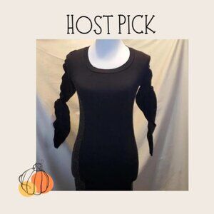 bebe Mini Dress w/Gold Sides SZ P/S